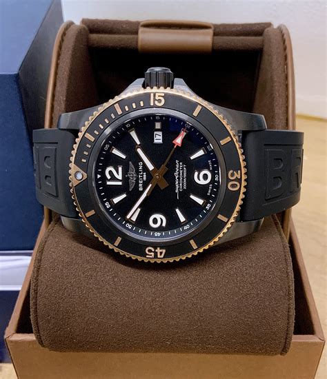 breitling superocean black edition|breitling superocean automatic 46 blacksteel.